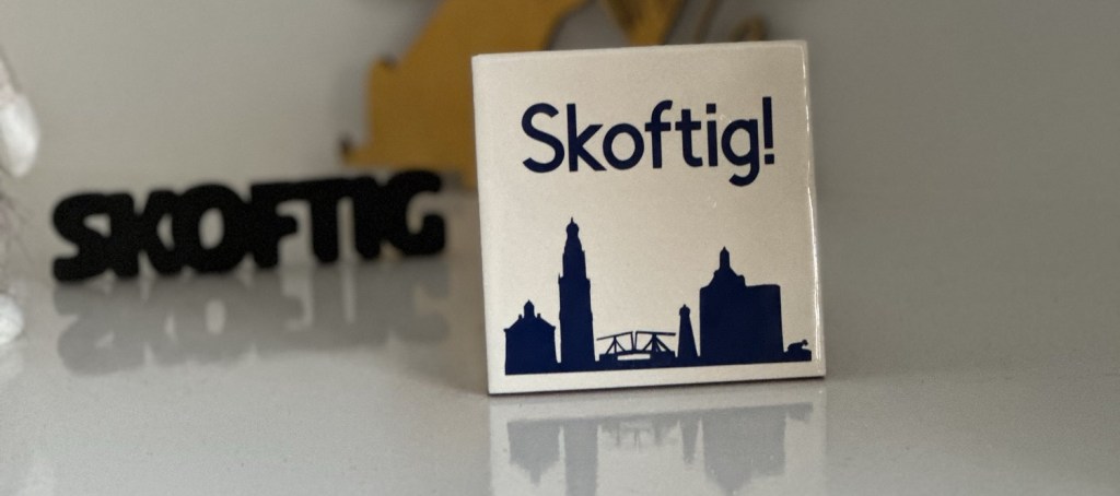 Gepersonaliseerd tegeltje Enkhuizen JoJooStickers